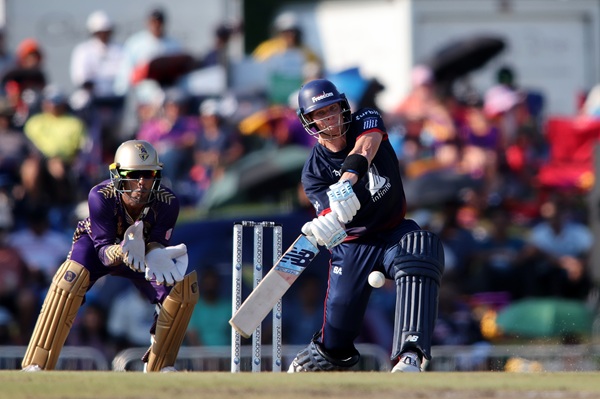 Cognizant MLC Season 2 M11 - LAKR v WF Washington Freedom captain Steven Smith slog sweeps a delivery for six during match eleven of the Cognizant Major League Cricket season 2 between Los Angeles Knight Riders and Washington Freedom held at the Church Street Park cricket stadium, Morrisville, North Carolina, United States of America (USA) on the 14th July 2024
Photo by Shaun Roy / Sportzpics for MLC